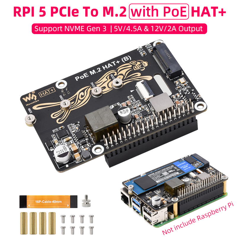 Raspberry Pi 5 PCIe zu M.2 mit – Deskpi Super6C Bewertung und Preis